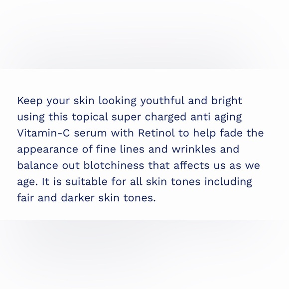 New Sealed Vitamin C 6000 Serum with Retinol + Super Charged Serum - Picture 5 of 12